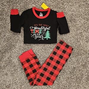 If Family CHRISTMAS PAJAMA SET SIZE 8 - Red Buffalo Plaid Family PJ'S